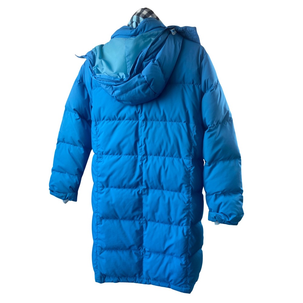 L.L. Bean Coat Womens Medium Goose Down Long Puffer Parka Jacket Lifestyle - Picture 2 of 7